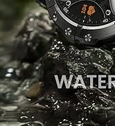 Smart Watches for Men, Bluetooth Call Military Smart Watch, Waterproof Fitness Tracker with Heart...