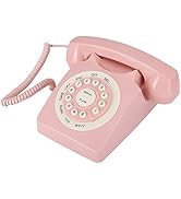 Vintage Telephone, Desktop Retro Antique Telephone, Clear Sound/Large Button/High Definition Soun...