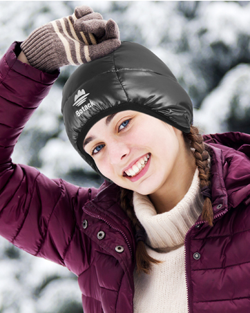 winter down hat