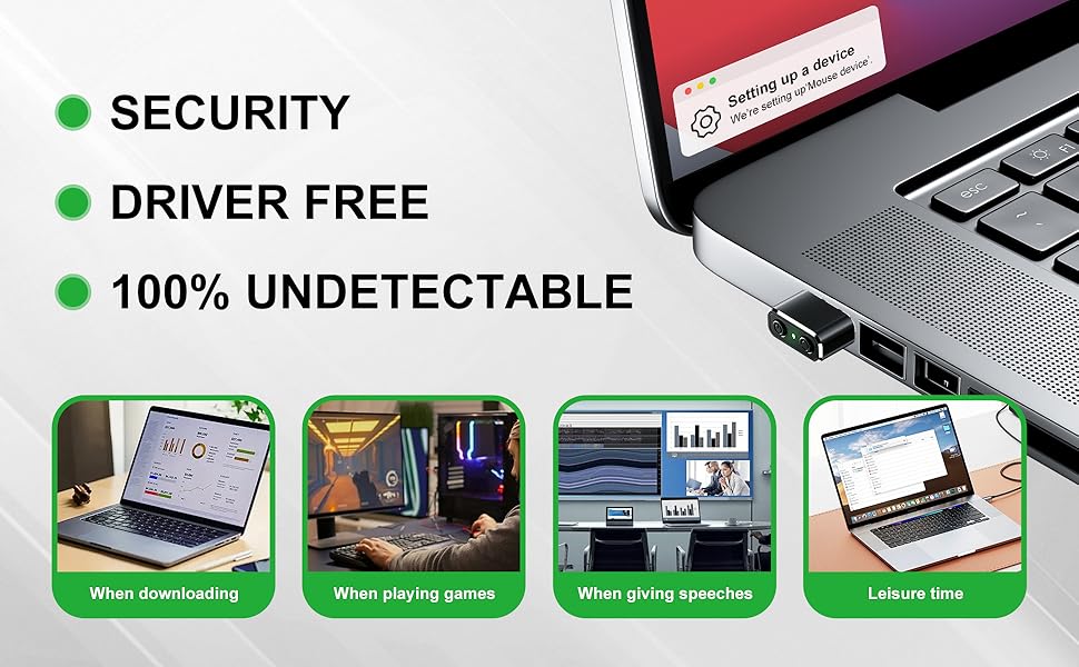 mouse jiggler for laptop undetectable