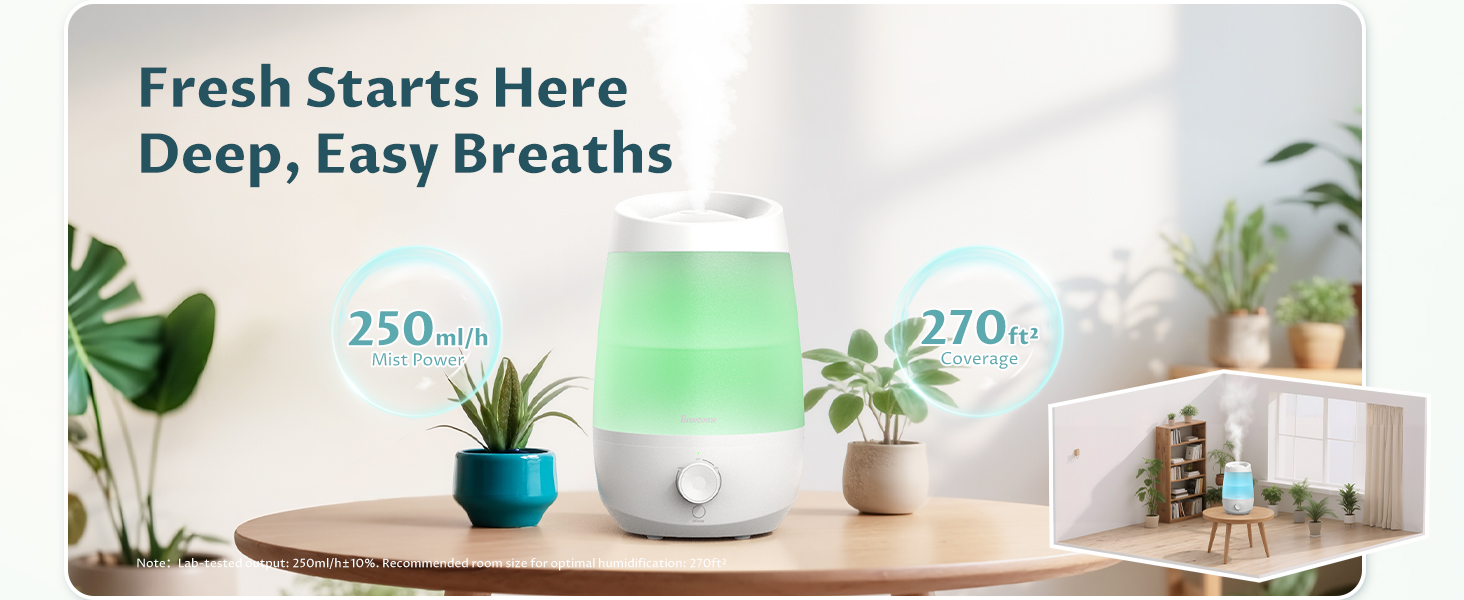 Humidifiers for Bedroom