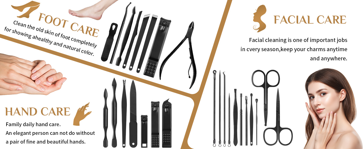 Hand, foot and face care kit