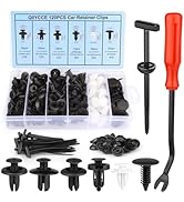 150PCS Car Clips &amp; Plastic Rivets - 7 Popular Sizes, Fits Bumpers, Fenders &amp; Most Car Models, Ide...