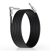 GOGHOST Guitar Cables 10FT, Amp Chord Electric Guitar Aux Amp Cord Braided, TS 1/4 Quarter Inch S...