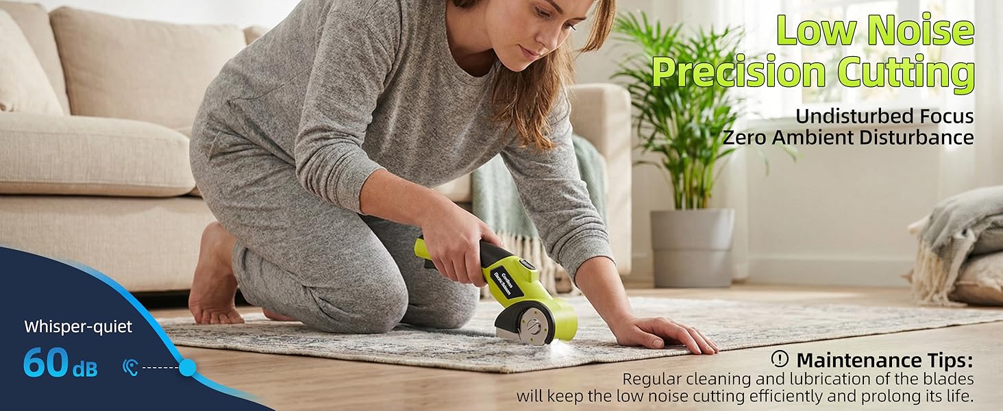 Low Noise Precision Cutting