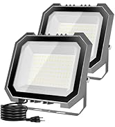 Leddictive 2 Pack LED Flood Lights Outdoor, 100W 10000LM Super Bright Floodlight Outside Work Lig...