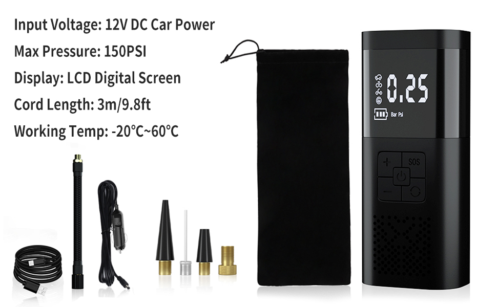 air pump for car tires