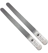 Stainless Steel Diamond Deb Nail File Manicure Pedicure Metal 7" inch, Toenail Fingernail Files f...