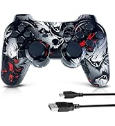 CHENGDAO Controller for PS3 Controller for PlayStation 3 High-Performance Wireless Controller wit...