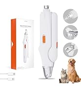 2-in-1 Cat Nail Clippers &amp; Dog Nail Clippers Trimmers for Large Medium Small Dogs Cats Claw Trimm...