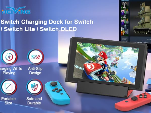 Switch charging dock