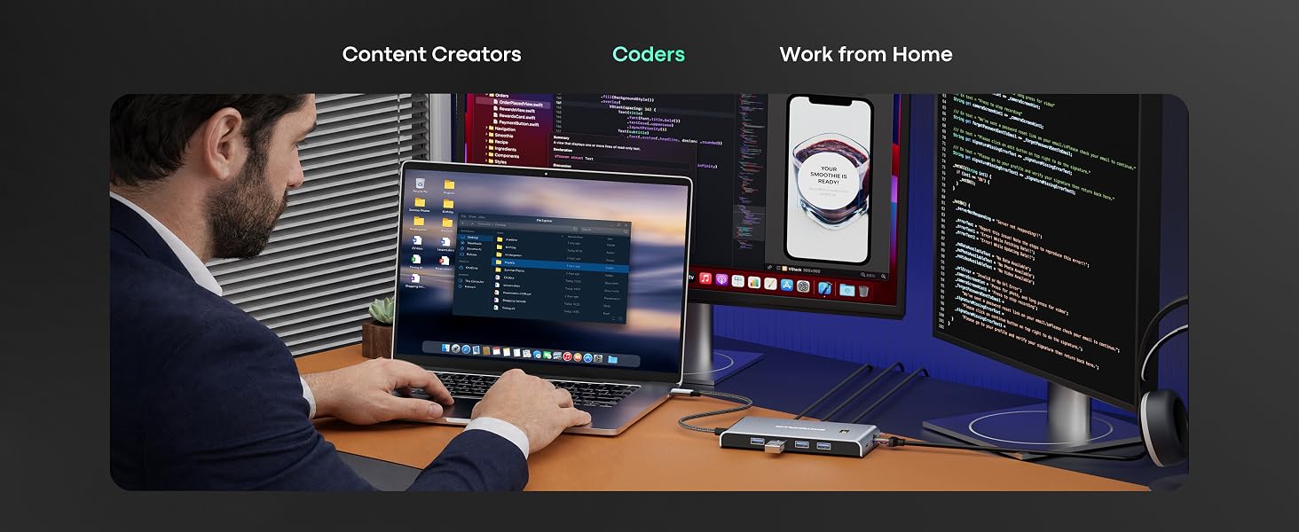 dual hdmi docking station