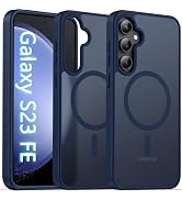 Oterkin Magnetic for Samsung Galaxy S23 Fe Case Matte, S23 Fe Phone Case Compatible with MagSafe ...