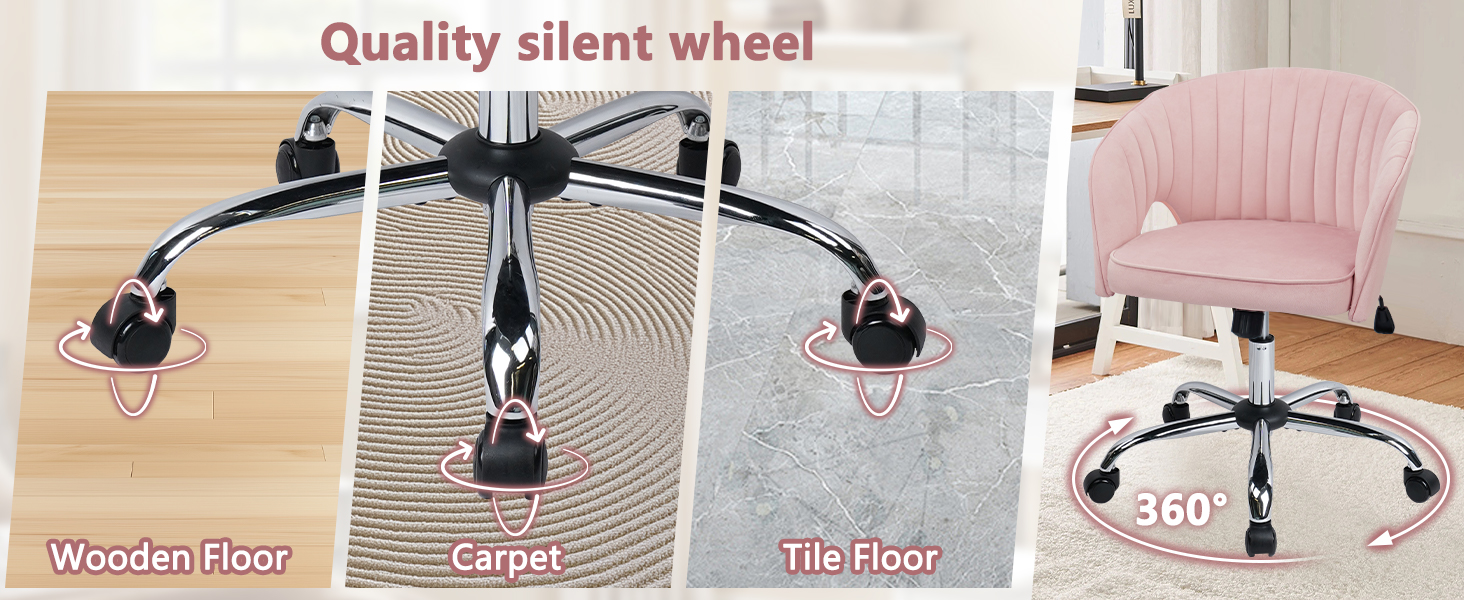 360° Swivel Rolling Chairs