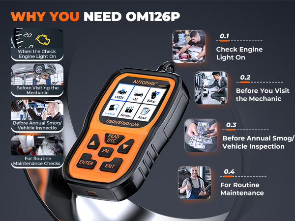 autophix obd2 scanner check engine code reader car scanner diagnostic tool code readers &amp; scan tools