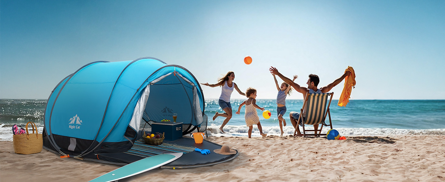 pop up tent beach