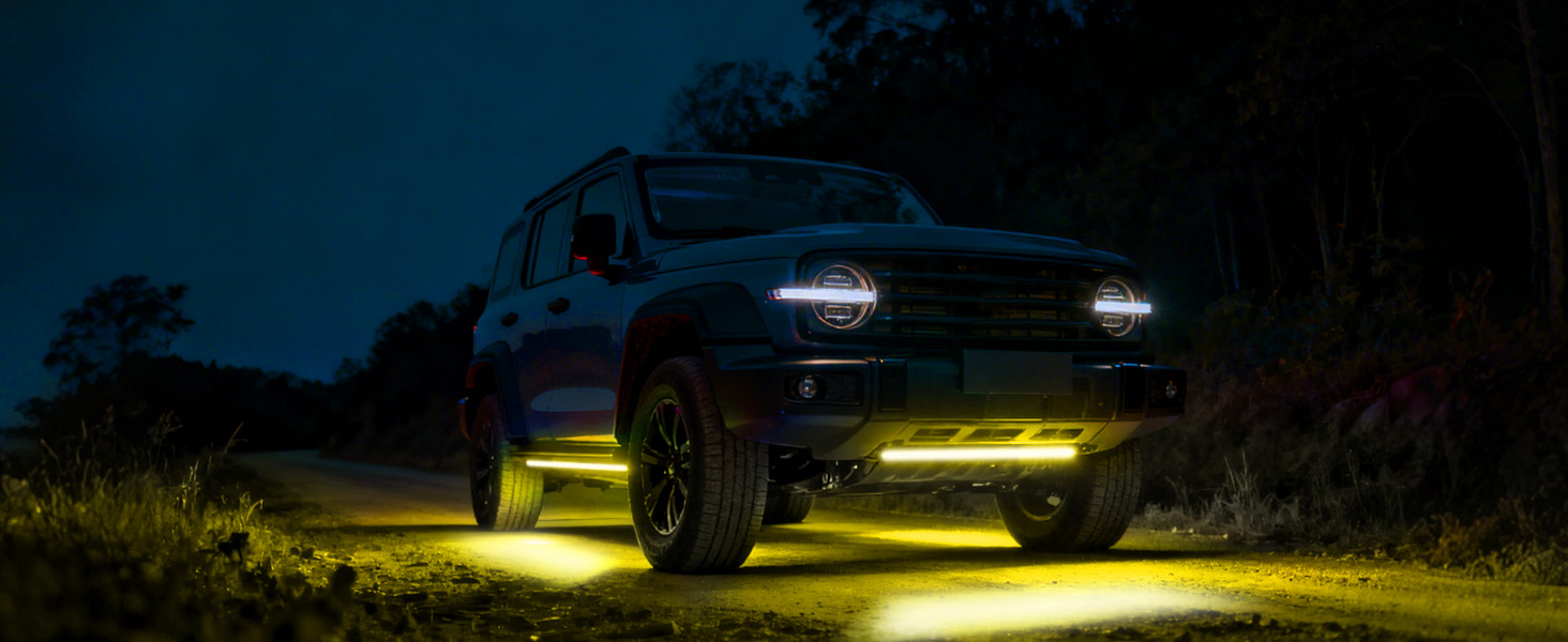 Nilight Car Underglow Neon Accent Strip Lights