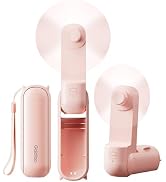 Gaiatop Portable Handheld Fan, 3 in 1 Mini Fan Handheld [17h Max Cooling], Foldable Personal Fans...