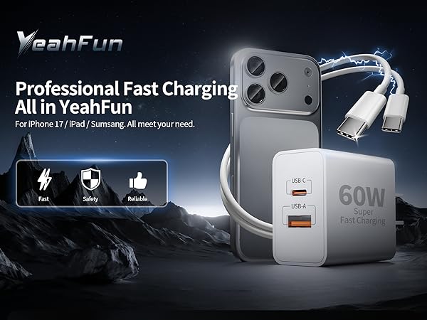 10FT long charging cable charger