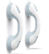 AirTight Grab Bars for Shower Heavy-Duty (2Pack) 12.3-Inch ADA Compliant Grab Bar for Seniors Sho...