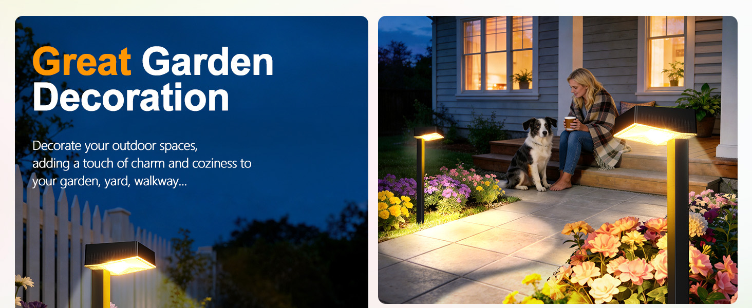 solar path lights