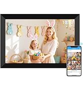 Digital Photo Frame 10.1 inch WiFi Digital Picture Frame 1280X800 IPS Touch Screen 32GB Storage A...