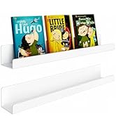 Opps Magnetic Book Shelf for Whiteboard: Acrylic Book Display Shelf with Strong Adsorption Capaci...