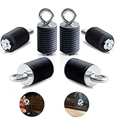 GSTP 6 Pack UTV Lock and Ride Tie Down Anchors Bed Anchors with 1-7/16" Holes Compatible with Pol...