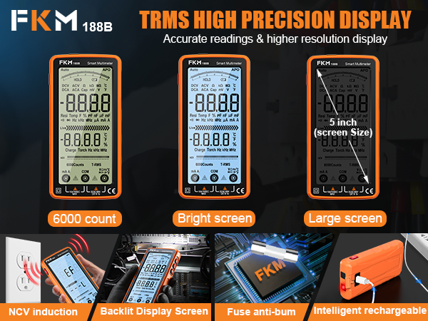 rechargeable multimeter