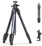ULANZI Ombra ?Camera Tripod 61.5 Inch, 360° Ball Head Travel Tripod Stand with Uka Quick Release ...
