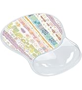 AUPET Ergonomic Mouse Pad with Gel Wrist Support – Non-Slip Mouse Mat with Comfortable Memory Gel...