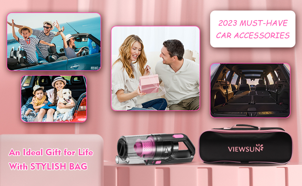 pink car accessories