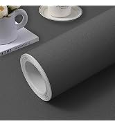 (15.7 inchx118 inch) Grey Wallpaper Self Adhesive Peel and Stick | Wall Pattern for Living Room T...