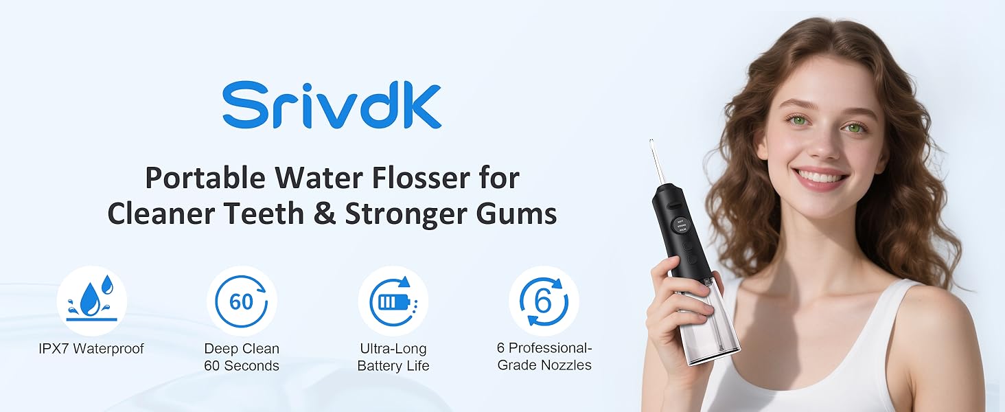 Water Dental Flosser for Teeth