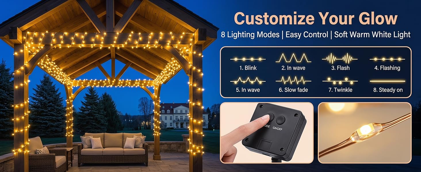 solar string lights outdoor