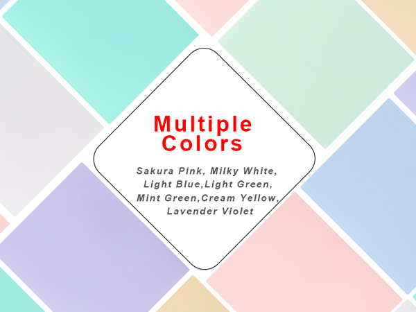 Cute Plastic Folders for Filing Cabinet, School, Office, Resume Portfolio
