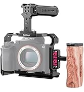 Kalofaye Aluminum Alloy Camera Cage Kit Replacement for Sony A7 M3 /ARIII / A7III / A7II / A7SII ...