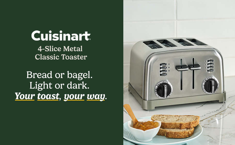 CPT-180 toaster 4 slice stainless steel