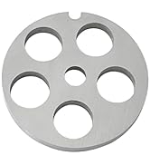 #8 Stainless Steel Meat Grinder Plate Discs Blades Compatible with Meat Grinders,Cutting Disks He...