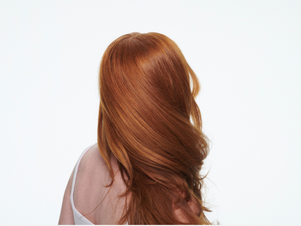 Healthy-looking red hair next to text about why this matters.