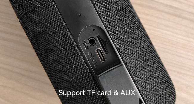 Support 3.5MM Aduio and TF Card Playback