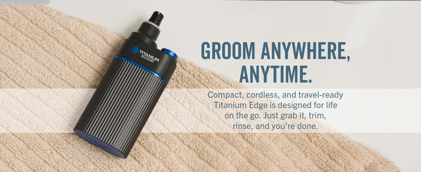 Groom Anywhere, Anytime Nose Trimmer