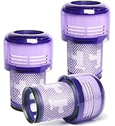 3 PACK Filter Replacements for Dyson V12 Detect Slim Cordless Vacuum and V12 Slim Vacuums - Compa...
