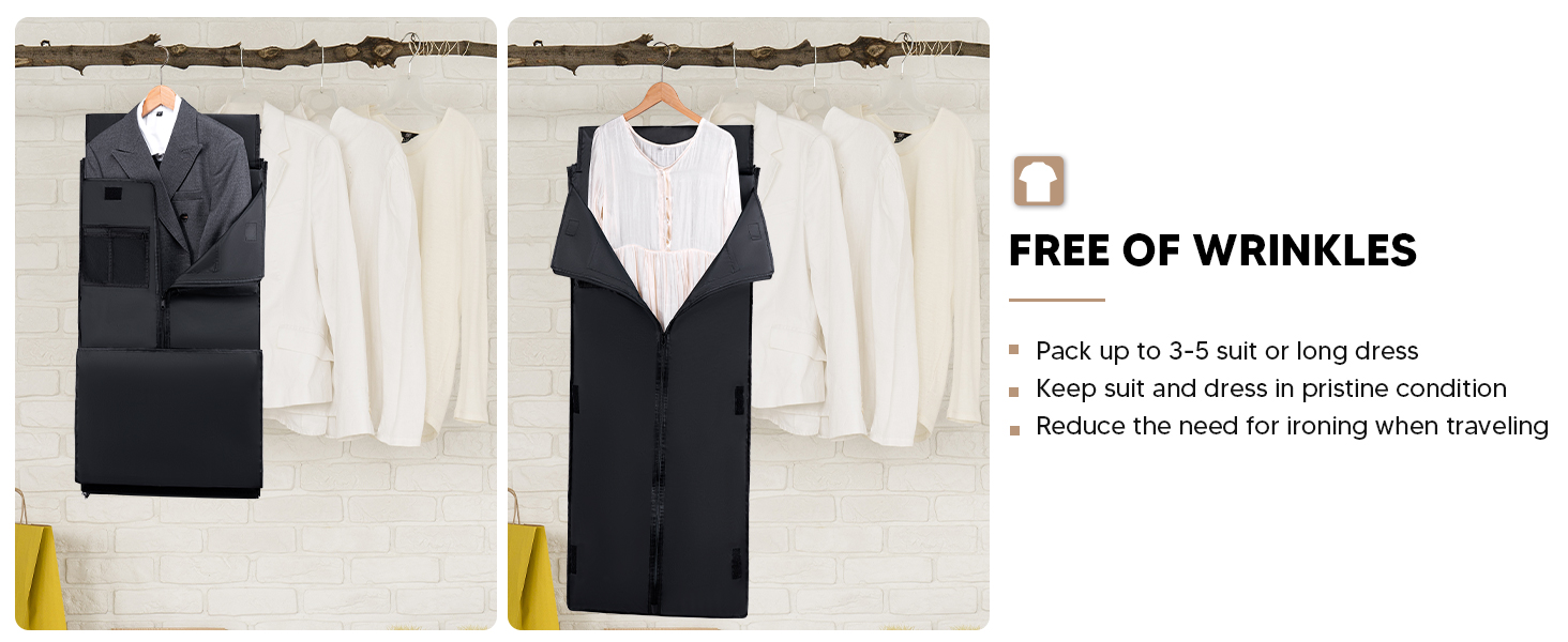 Wrinkle-free Garment Bag