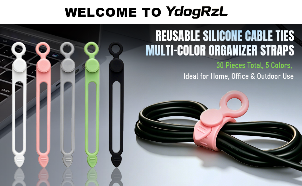 silicone cable ties