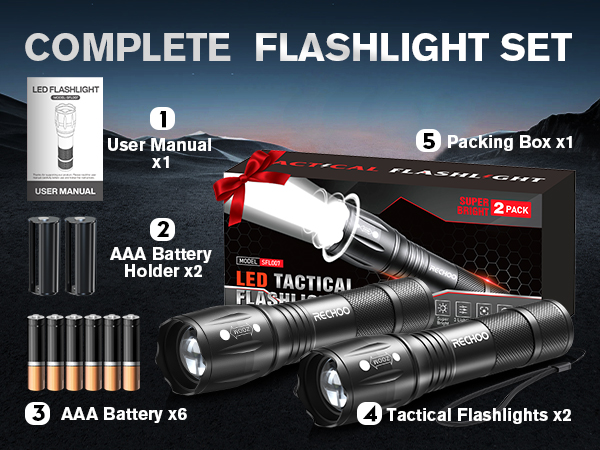 flashlights for camping