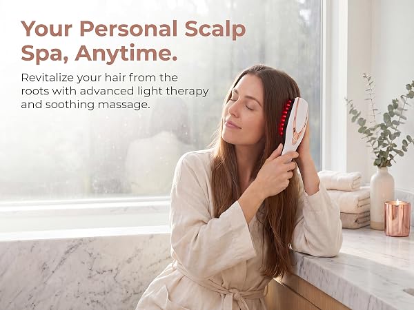 Your Personal ScalpSpa, Anytime.