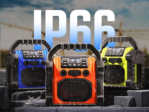 Outdoor waterproof radios