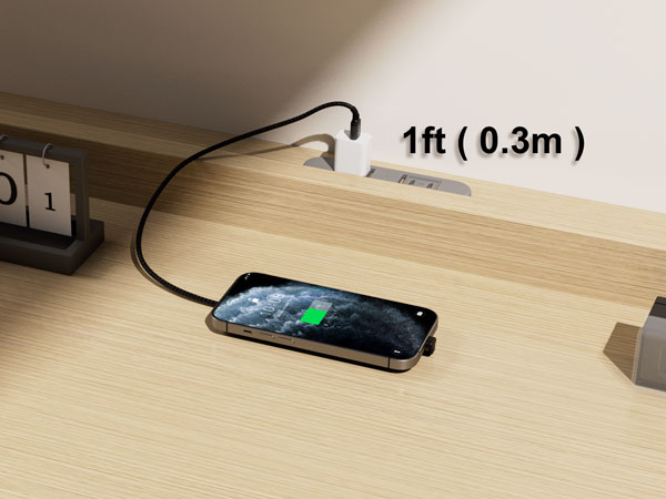 usb a to usb c cable right angle