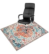 Anidaroel 48"x60" Office Chair Mat for Hardwood Floor, Desk Chair Mats for Hard Floors, Office Ru...